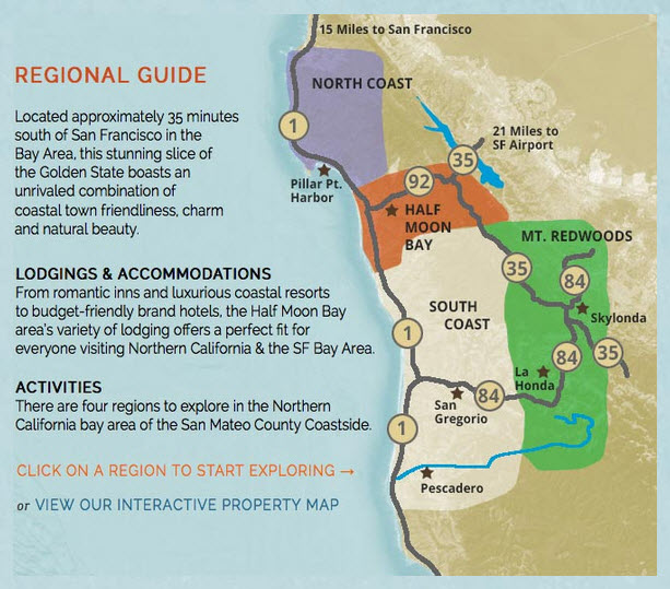 half moon bay california map Bay Area Resources Coastside Website Interactive Map half moon bay california map